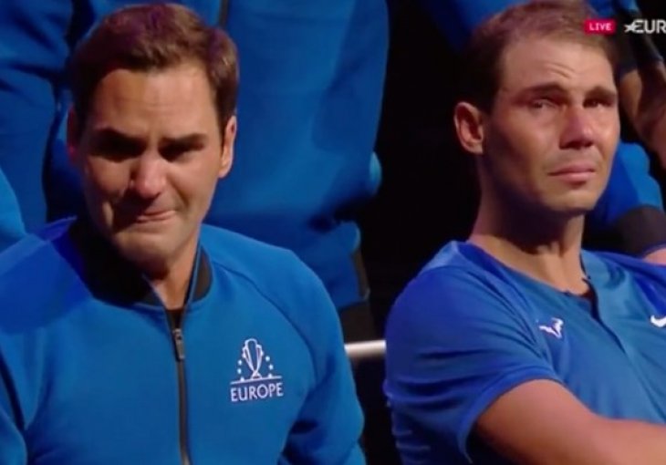 Ovo je trenutak kad je Nadal zaplakao zbog Federera