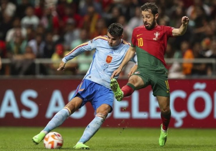 Morata golom u 88. minuti zaledio Portugal i odveo Španiju na Final Four
