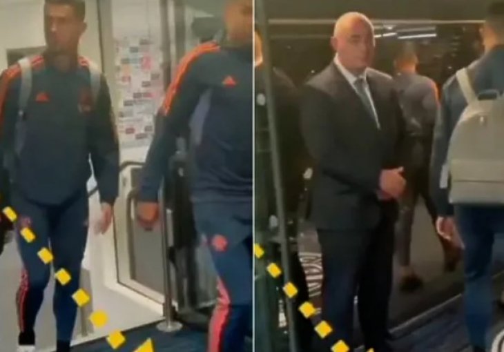 RONALDO ODUŠEVIO FANOVE Ugledao je grb rivalskog kluba, evo kakva je njegova reakcija bila VIDEO