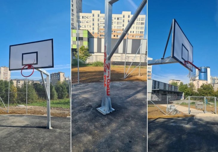 BRUKA I SRAMOTA: Uništen teren kojeg je izgradio Jusuf Nurkić!
