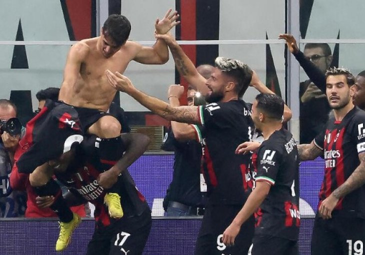 Milan u velikom derbiju pobijedio Juventus i pobjegao mu na sedam bodova