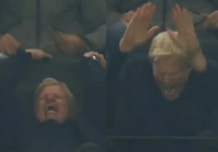 Bayern prima gol, Oliver Kahn pada sa stolice: Urnebesan video!