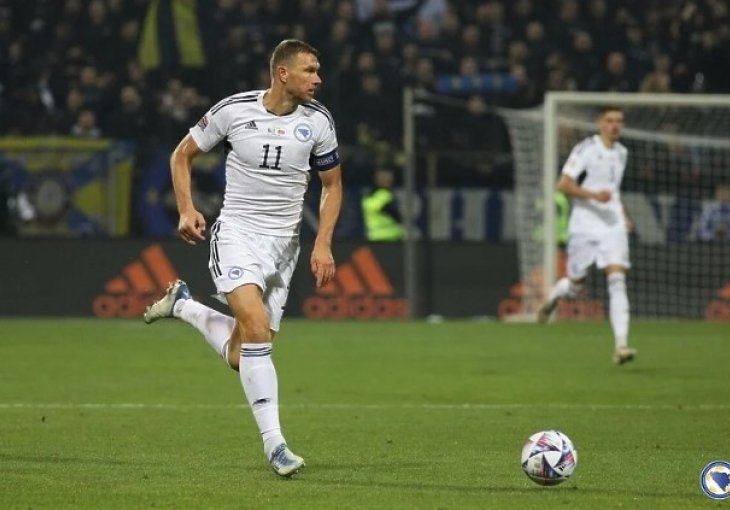 I Džeko je optimističan: Možemo biti među prve dvije ekipe 