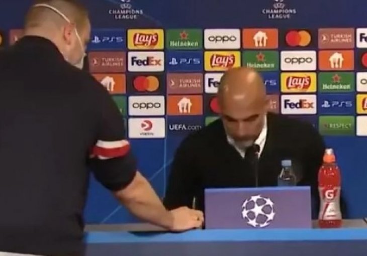 Nikad čudnija press konferencija Pepa Guardiole: Dobio je nesvakidašnji zahtjev od novinara VIDEO
