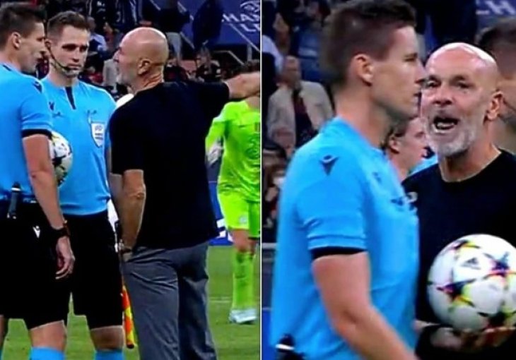 Stefano Pioli u nikad gorem izdanju: Odbio pružiti ruku sudiji, a onda mu se nagovorio VIDEO