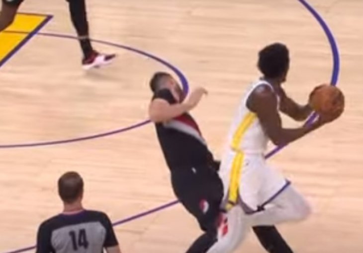 NURKIĆ JE DOBRO I PROŠAO Nesportski potez igrača Golden Statea, zamalo nokaut našeg najboljeg igrača VIDEO