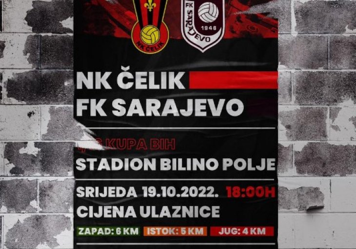 Utakmica Čelik - Sarajevo nakon dugo vremena, sprema se spektakl
