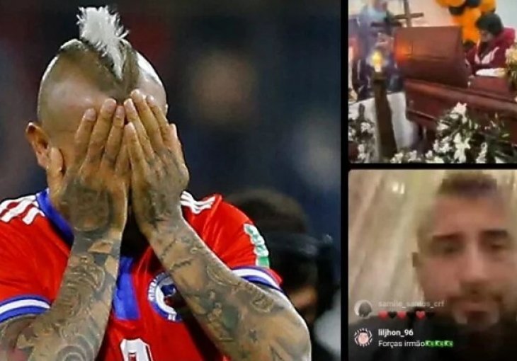 Vidal gledao očevu sahranu putem Instagrama, počeo plakati kada je vidio sanduk