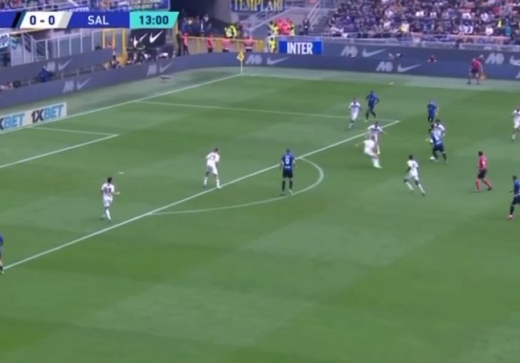 GOOOOOOOOL, LAUTARO MARTINEZ VRHUNSKI POGAĐA Inter vodi protiv Salernitane