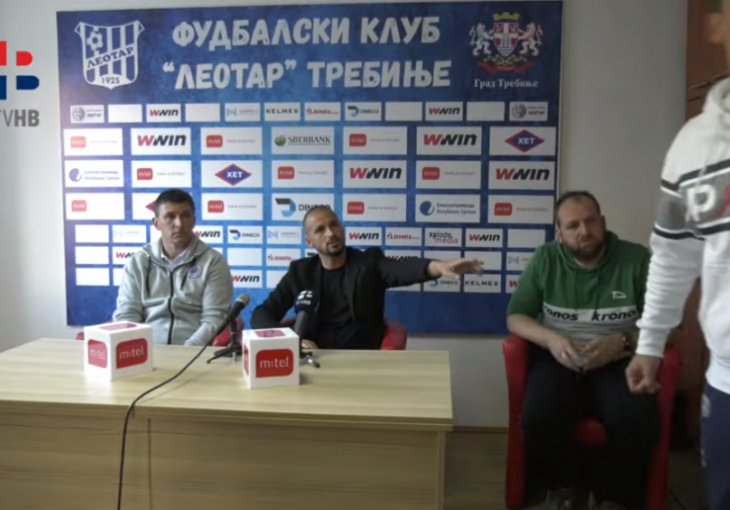 INCIDENT POSLIJE MEČA LEOTAR - ZRINJSKI: 