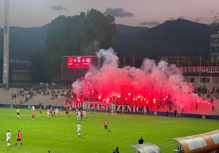 SJAJNA ATMOSFERA NA BILINOM POLJU: Sarajevo vodi na poluvremenu eurogolom Čatakovića