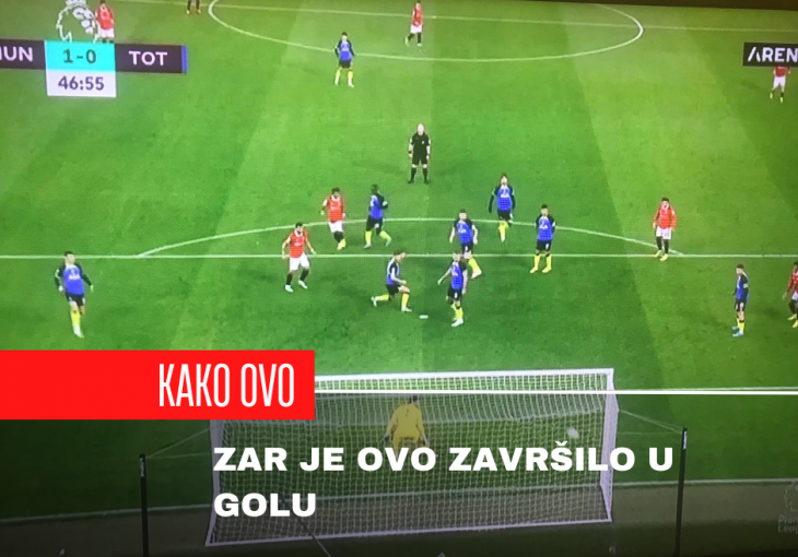 OLD TRAFFORD PODRHTAVA, A NI FREDU NIJE JASNO KAKO JE OVO ZAVRŠILO U GOLU! Conte je bijesan, s pravom...