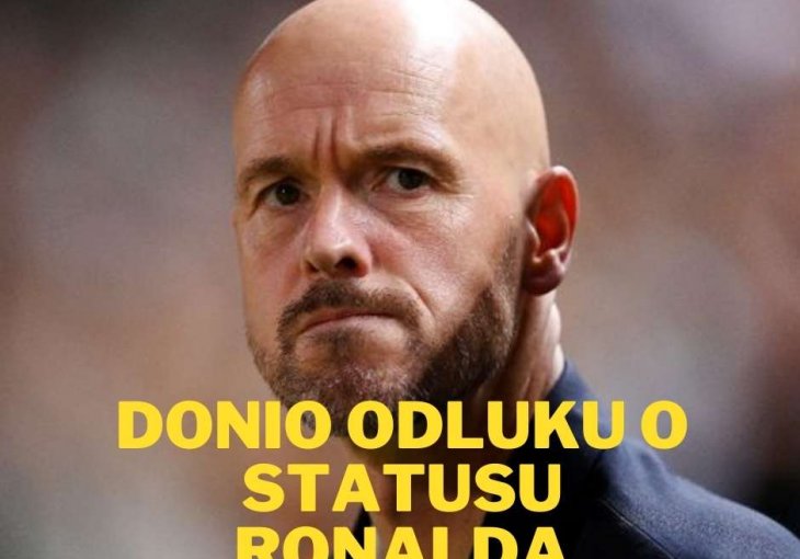 TEN HAG JE RIJEŠIO DILEME Donio je konačnu odluku o Ronaldu, evo šta kaže