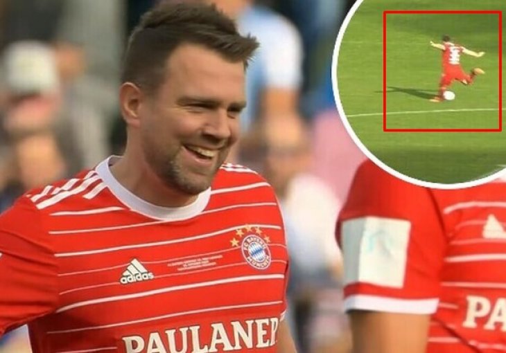 OSTALO JE MAGIJE Legende ustali i aplaudirali Zvjezdanu Misimoviću, sjajan pogodak s pola terena VIDEO