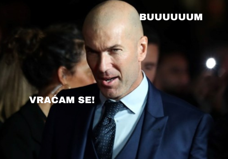 BUUUUUUUUUM! Zinedine Zidane: Vraćam se!