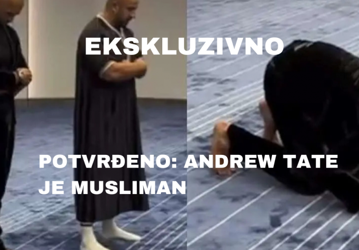 EKSKLUZIVNO,  ZA SPORT.BA POTVRĐENO: Andrew Tate je zvanično postao musliman!