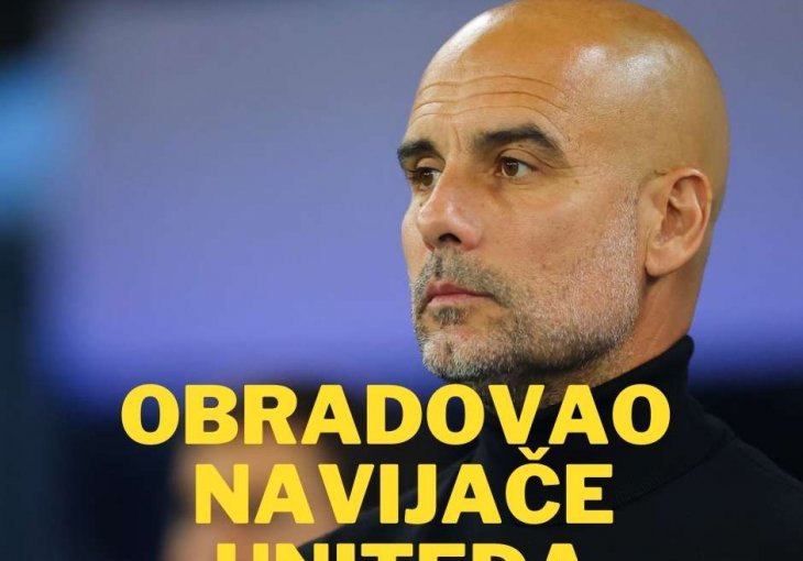 Pep Guardiola je izjavom obradovao navijače Uniteda, ali malo i razbjesnio navijače svog kluba