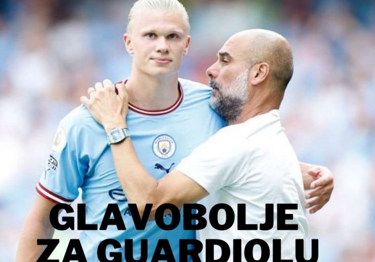 GLAVOBOLJE ZA GUARDIOLU Tiču se njegovog najboljeg igrača