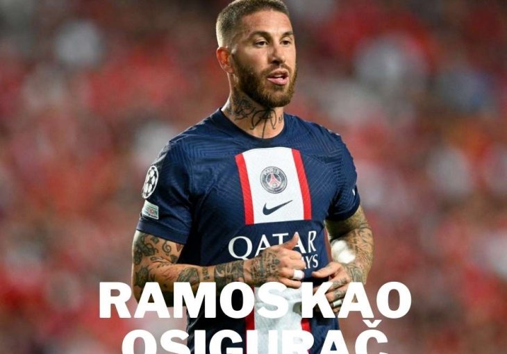 SERGIO RAMOS KAO OSIGURAČ Oboren je rekord PSG-a, pokazao je klasu
