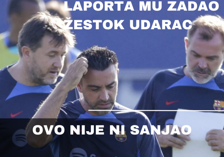LEGENDARNI IGRAČ OVO NIJE NI SANJAO! Laporta zadao žestok Xaviju udarac i naredio mu da uradio ono što se u fudbalu skoro nikada ne viđa