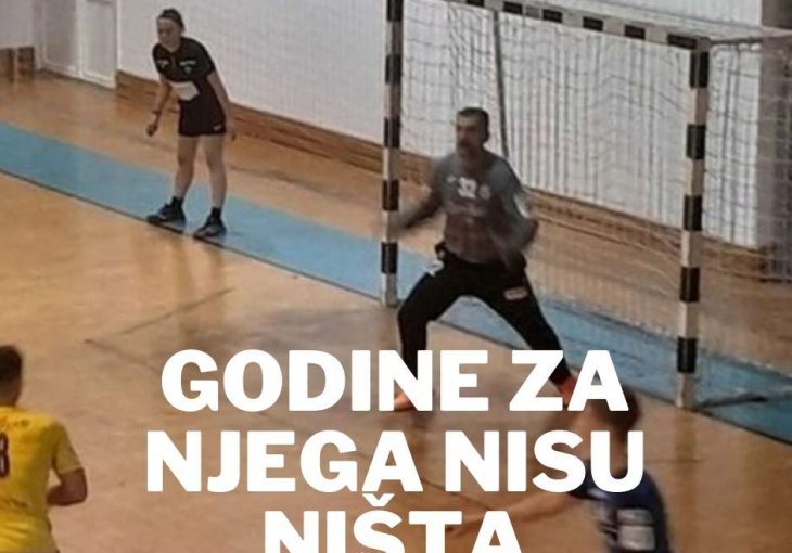 GODINE MU NIŠTA NE ZNAČE Ušao je na teren, skupio mnogo odbrana: Njegove godine će vas šokirati