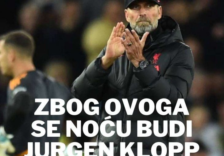 KLOPP PRIZNAO Zbog ovoga se probudio navečer 