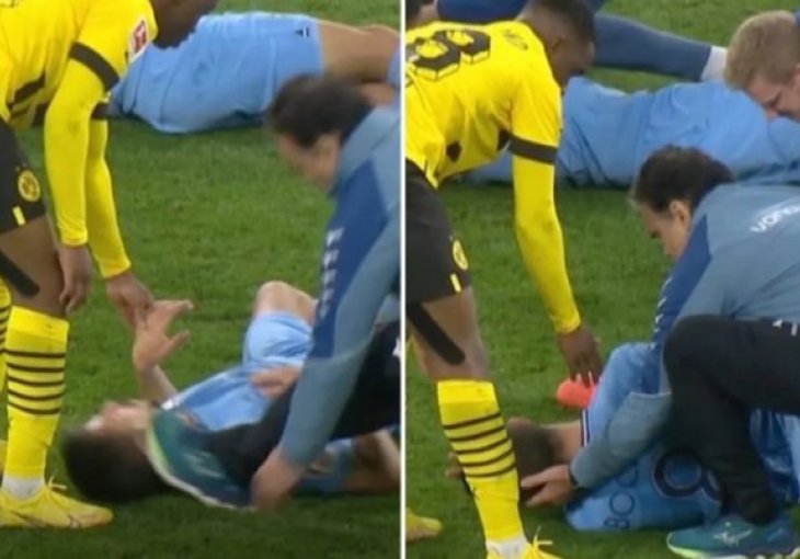 KAO U NOĆNOJ MORI Saigrač ga nokautirao, a onda se fizioterapeut okliznuo i udario nogom u glavu