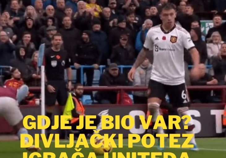 Pojavio se snimak velike sramote igrača Uniteda od 60 miliona, VAR kao da ne postoji
