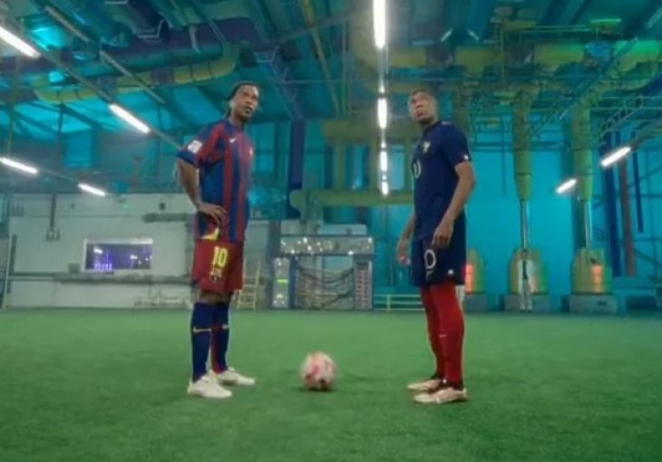 Nikeov spot za Katar je pravi spektakl, istovremeno na terenu Ronaldinho, Ronaldo, Mbappe...