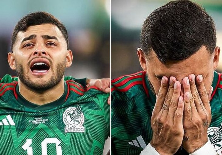 OVAKVU STRAST SVAKI NAVIJAČ ŽELI VIDJETI: Meksikanca savladale emocije, jecao u suzama tokom intoniranja himne na SP-u u Kataru