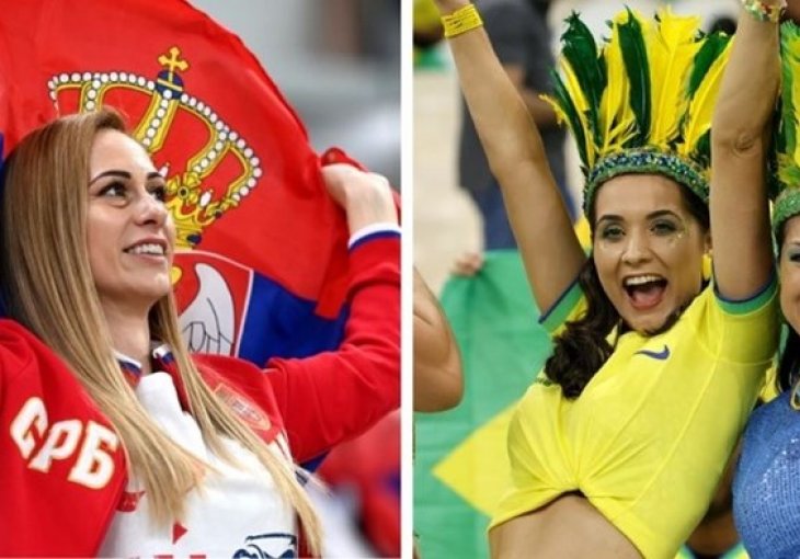 KO JE ODNIO LASKAVU TITULU: Lijepe Srpkinje i Brazilke ukrale pažnju na tribinama za vrijeme utakmice