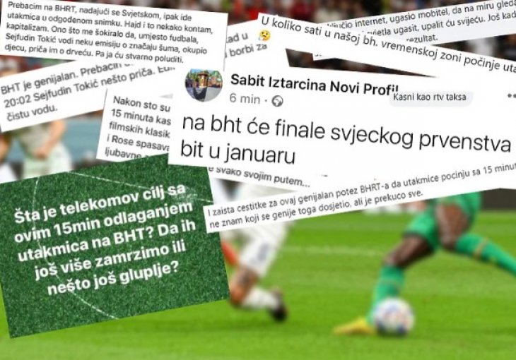 Gledatelji ogorčeni odlukom državne televizije da utakmice SP-a emituje sa zakašnjenjem