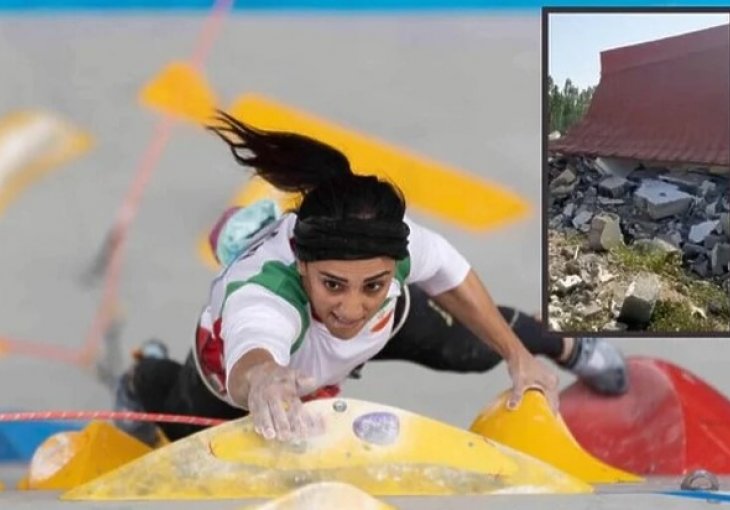 PRETJERALI SU Iranski režim srušio porodičnu kuću sportiskinje nakon što se takmičila bez hidžaba
