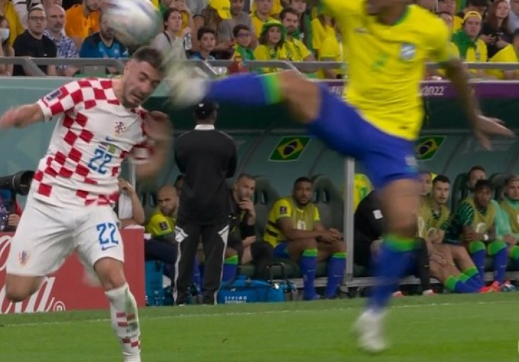 Je li brazilski igrač trebao za ovo dobiti crveni karton?