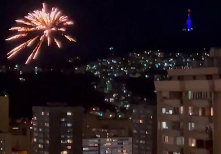Pogledajte vatromet i slavlje u Sarajevu nakon pobjede Hrvatske