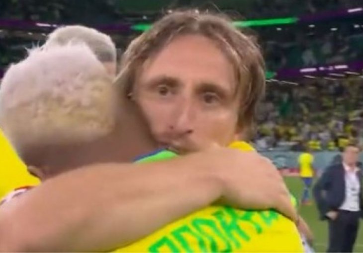 Evo kako je Luka Modrić utješio uplakanog Brazilca nakon utakmice