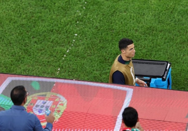 Marokanac s tribine zalio Ronalda vodom, zaštitari odmah došli do njega i šokirali ga s kaznom