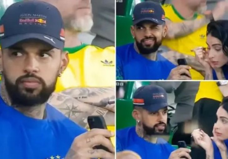 Brazilac uhvaćen na djelu: Snimila ih kamera, a on ni slutio nije da djevojka prati šta radi