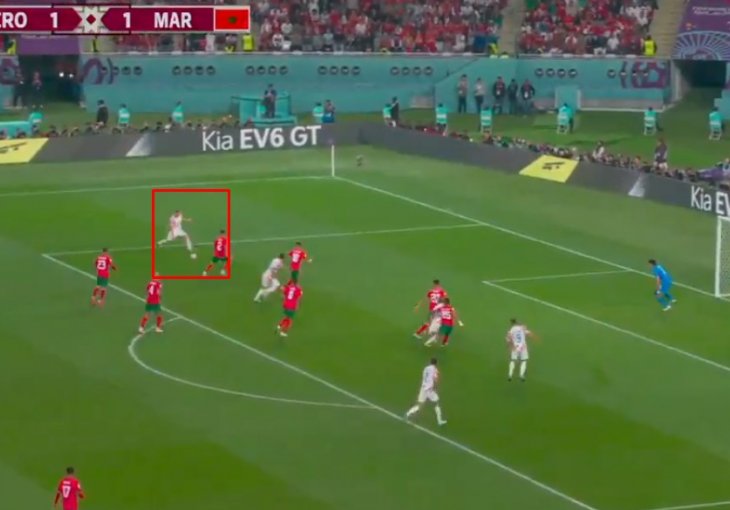 JAOOOOOO, KAKVA GOLČINA ORŠIĆA Golman Maroka bez šanse, pogledajte udarac VIDEO