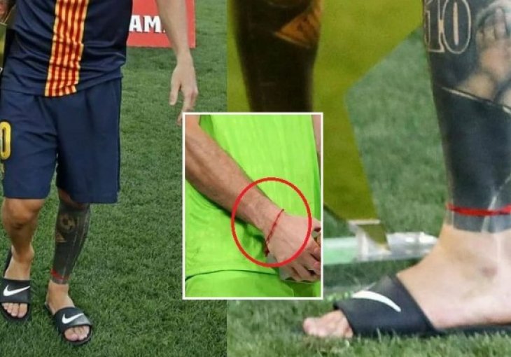 Od novinara dobio crveni konac za sreću, a zna se kome ga je Messi posudio na Mundijalu u Kataru