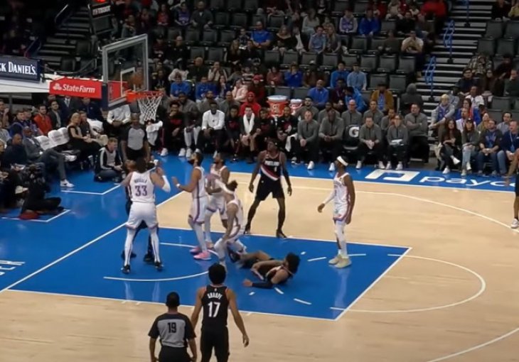 Blazersi bez Nurkića tijesno poraženi u gostima kod Oklahome
