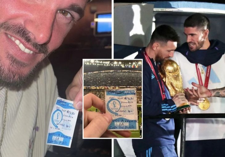 Prije dva mjeseca sakrio papirić s porukom u Messijevu sobu, a sada otkrio šta na njemu piše