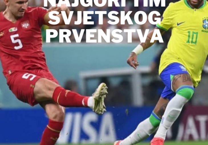 Objavi se najbolji tim svjetskog prvenstva, pa mora i najgori: Među 11 neslavnih su dvojica igrača Srbije i Borjan