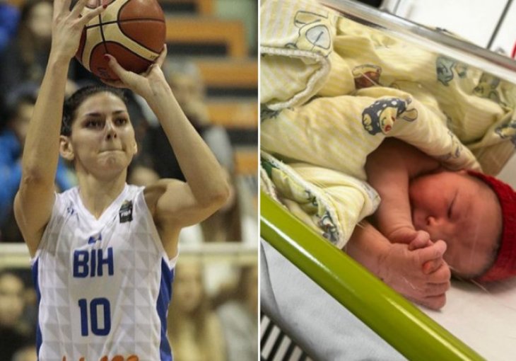 Porodila se najbolja bh. košarkašica Marica Gajić: Poznato i koje ime je dala kćerkici
