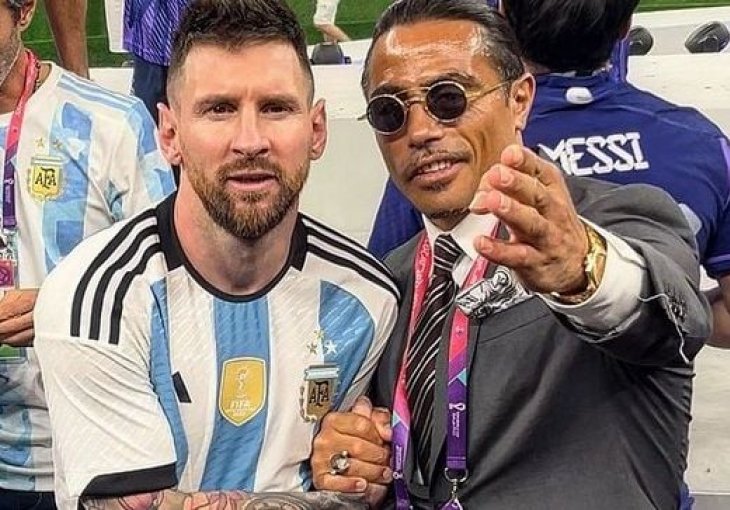 NUSRET SALT BAE OBJAVIO SNIMAK KAKO MU MESSI PRILAZI: Gadno je pogriješio zbog jednog detalja