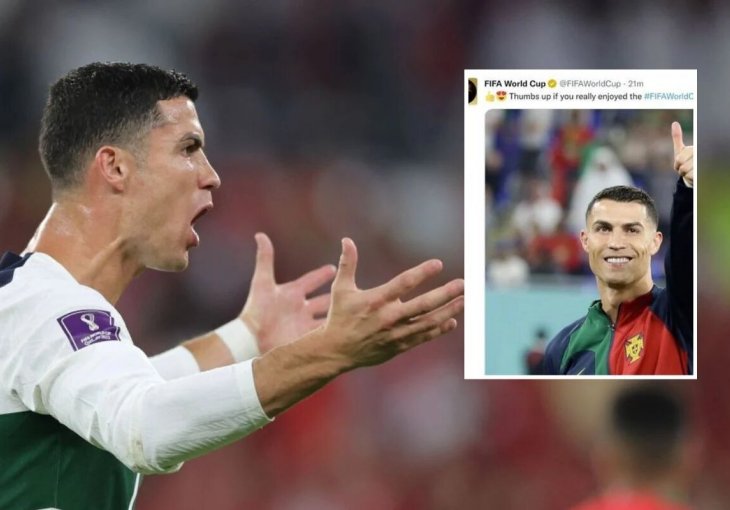 TAKVO PONIŽENJE NIKAKO NIJE ZASLUŽIO:  FIFA izbrisala sporne objave na Twitteru na račun Ronalda nakon žestokih kritika