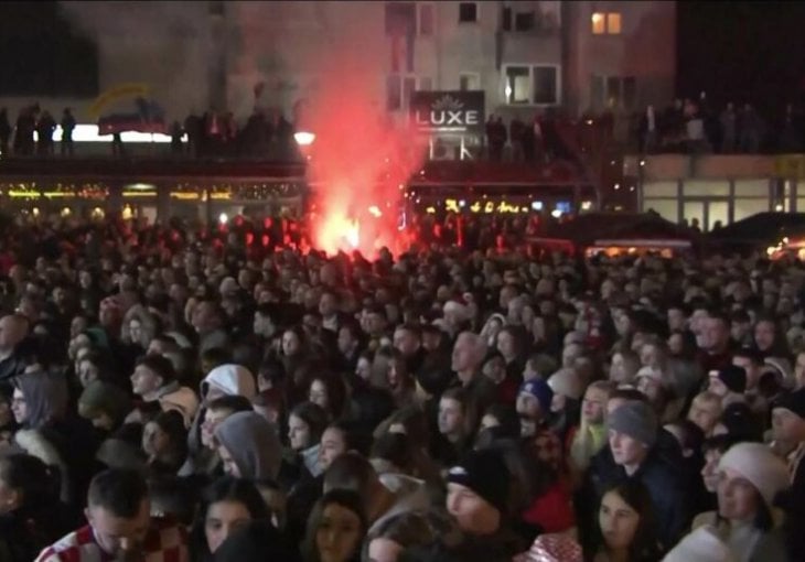 Spektakularan doček za Zlatka Dalića u Livnu: Okupile se hiljade navijača