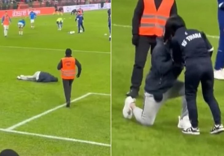 PRIVREMENI ŠOK Navijač iz Albanije zaprosio djevojku na jedinstven način, oglasio se i legendarni Drogba