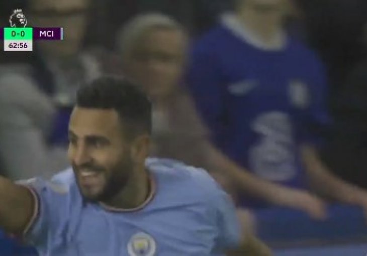 GOOOOOOOOL Mahrez dovodi Građane u vodstvo VIDEO