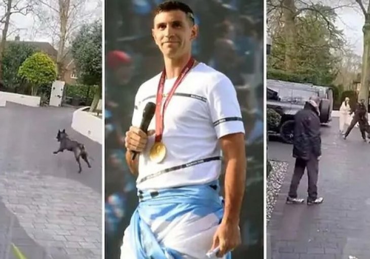 Emiliano Martinez se pohvalio psom od 23.000 eura, pokazao šta čeka one koji bi napali njegov dom